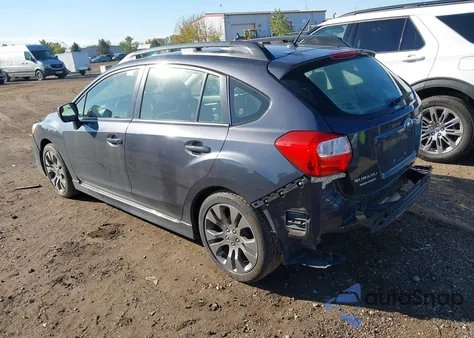 2013 Subaru Impreza 2.0I Sport Premium from USA, damaged, VIN JF1GPAL62D1803253